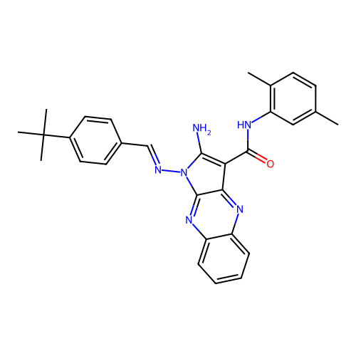 C30H30N6O structure