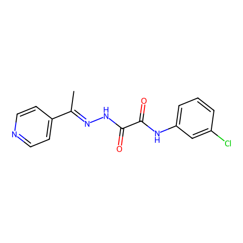 C15H13ClN4O2 structure