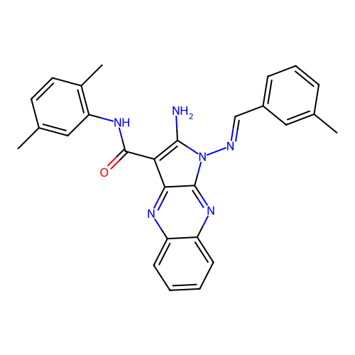 C27H24N6O structure