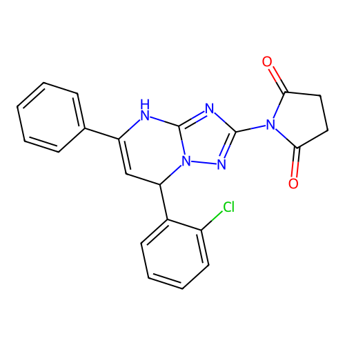 C21H16ClN5O2 structure