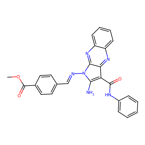 C26H20N6O3 structure