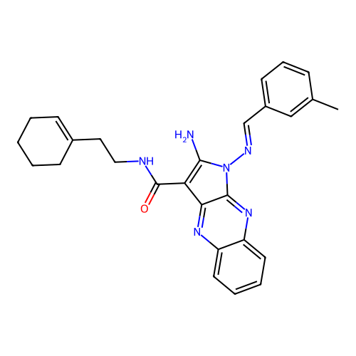 C27H28N6O structure