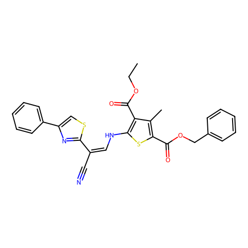 C28H23N3O4S2 structure