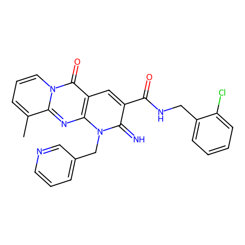C26H21ClN6O2 structure