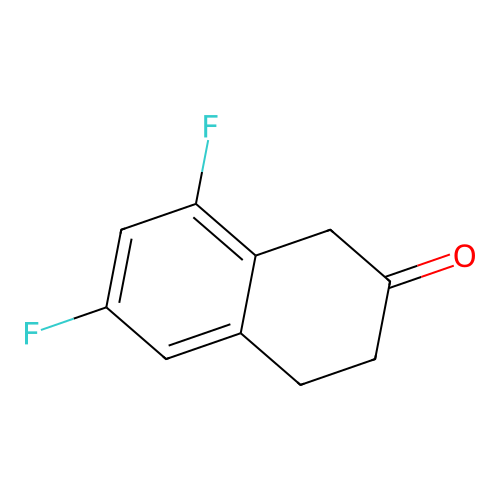 6,8-Difluoro-2-tetralone structure