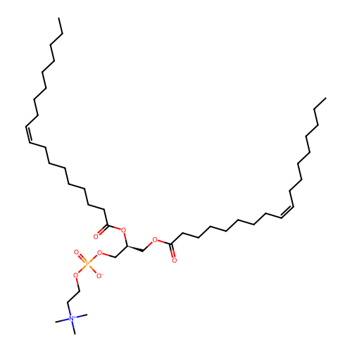 (R)-2,3-Bis(oleoyloxy)propyl [2-(Trimethylammonio)ethyl] Phosphate structure