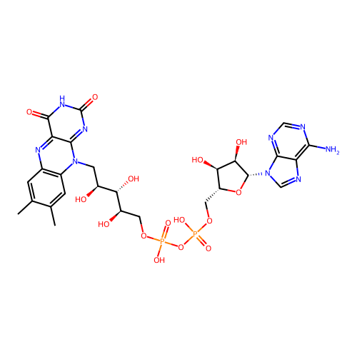 黄素腺嘌呤二核苷酸 structure