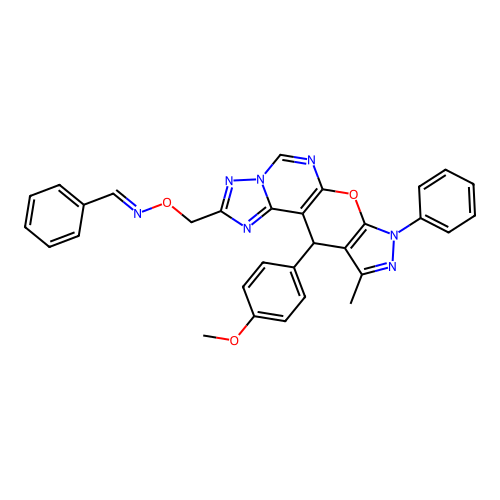 C31H25N7O3 structure
