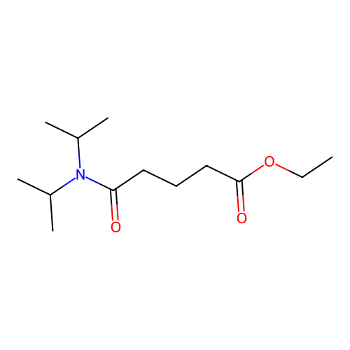 Ethyl 5-(dipropan-2-ylamino)-5-oxopentanoate structure
