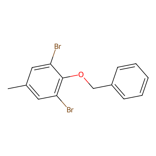 2-(Benzyloxy)-1,3-dibromo-5-methylbenzene structure