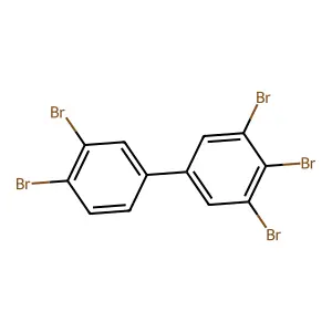 3,3',4,4',5-Pentabromobiphenyl structure