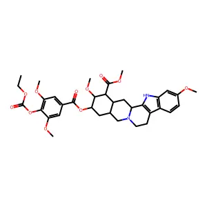 Methyl reserpate, 4-ethoxycarbonyl-3,5-dimethoxybenzoic acid ester structure