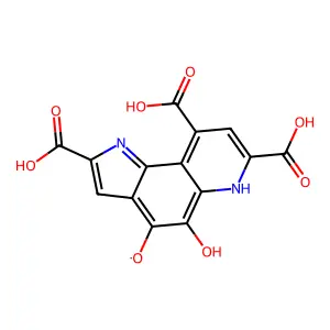 2,7,9-Tricarboxypyrrolo(2,3-f)quinoline-4-ol-5-one structure