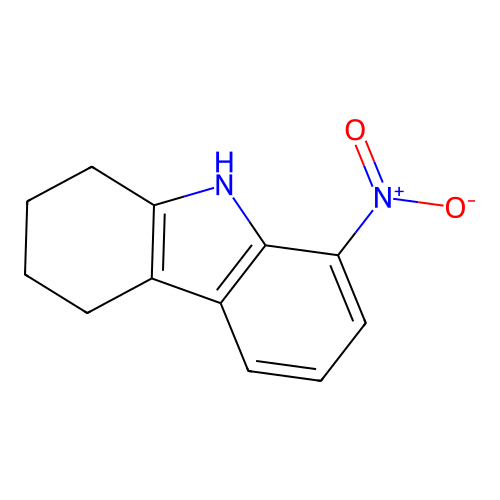 8-Nitro-2,3,4,9-tetrahydro-1H-carbazole structure