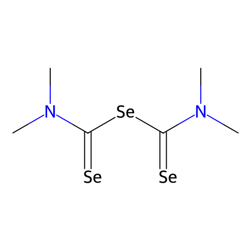 dimethylcarbamoselenoyl N,N-dimethylcarbamodiselenoate structure