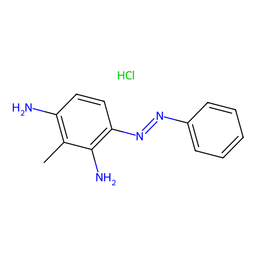 3-(Phenylazo)toluene-2,6-diamine monohydrochloride structure
