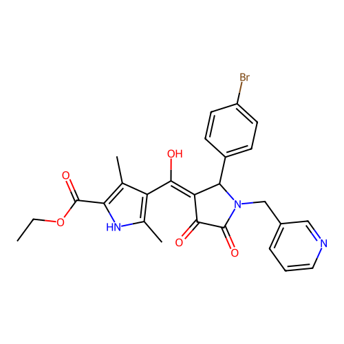 C26H24BrN3O5 structure