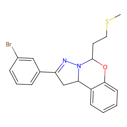 C19H19BrN2OS structure
