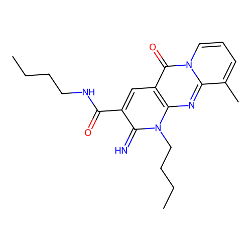 C21H27N5O2 structure