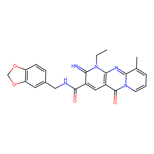 C23H21N5O4 structure