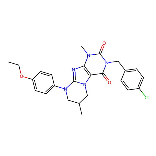 C25H26ClN5O3 structure