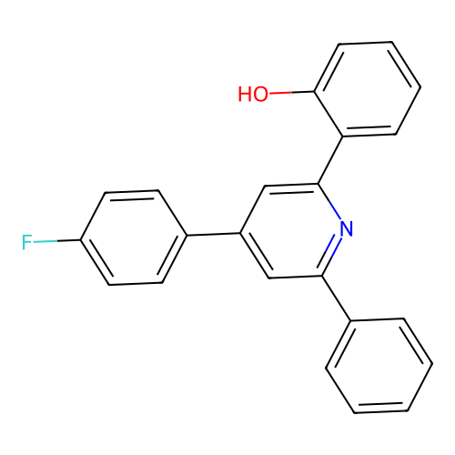 2-(4-(4-Fluorophenyl)-6-phenylpyridin-2-yl)phenol structure
