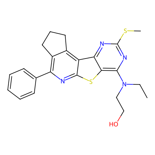 C23H24N4OS2 structure