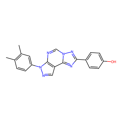 C20H16N6O structure