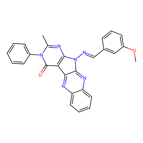 C27H20N6O2 structure