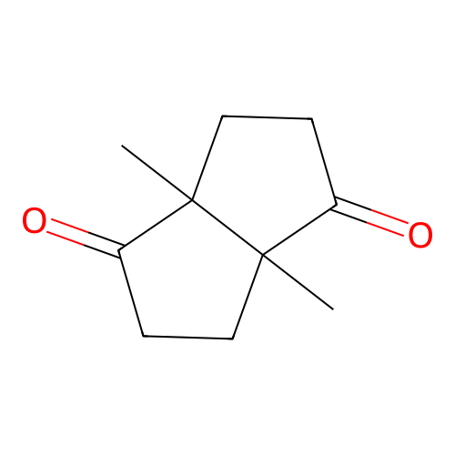 3a,6a-Dimethyl-2,3,5,6-tetrahydropentalene-1,4-dione structure