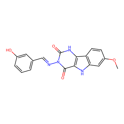 C18H14N4O4 structure