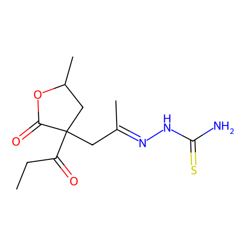 C12H19N3O3S structure