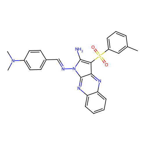 C26H24N6O2S structure