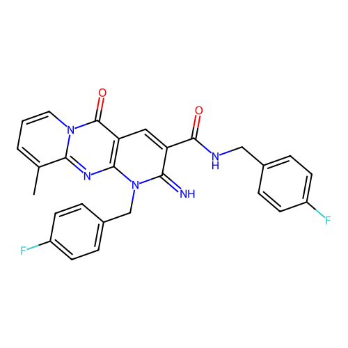 C27H21F2N5O2 structure