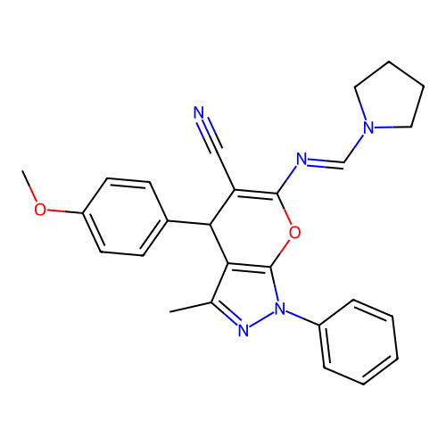 C26H25N5O2 structure