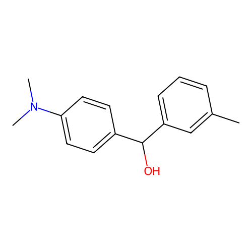 4-(Dimethylamino)-3'-methylbenzhydrol structure