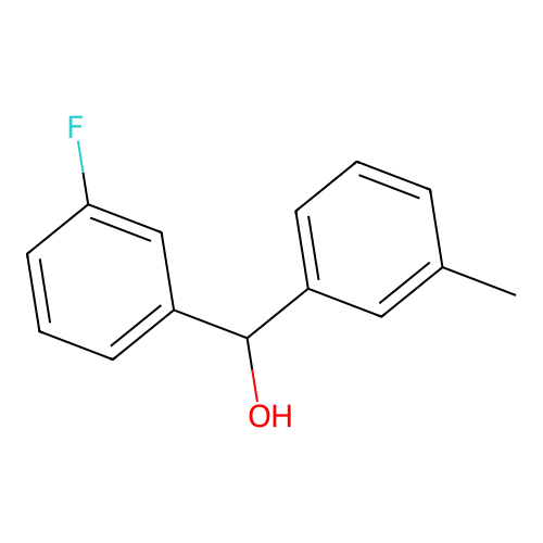 3-Fluoro-3'-methylbenzhydrol structure