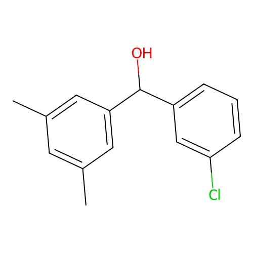 3-Chloro-3',5'-dimethylbenzhydrol structure
