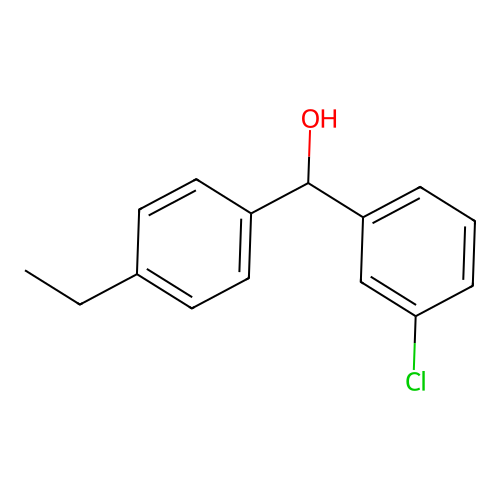 3-Chloro-4'-ethylbenzhydrol structure