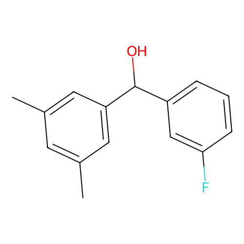 3,5-Dimethyl-3'-fluorobenzhydrol structure