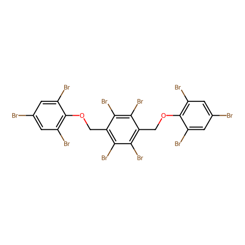 1,2,4,5-Tetrabromo-3,6-bis[(2,4,6-tribromophenoxy)methyl]benzene structure