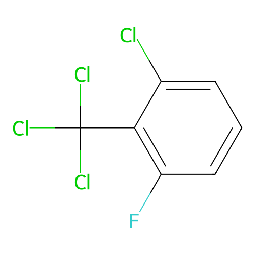 1-Chloro-3-fluoro-2-(trichloromethyl)benzene structure
