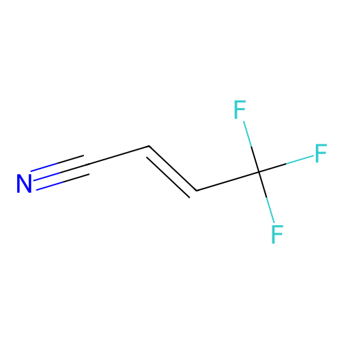 4,4,4-Trifluorobut-2-enenitrile structure