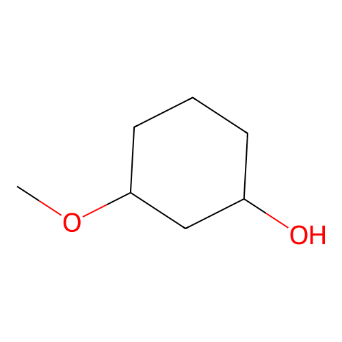 Cis-3-methoxycyclohexanol structure