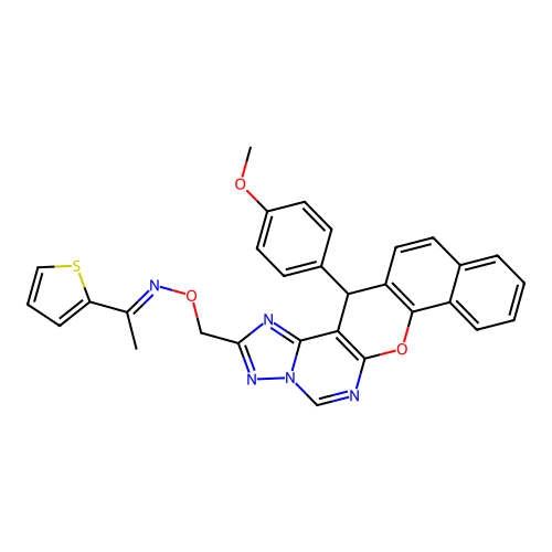 C30H23N5O3S structure