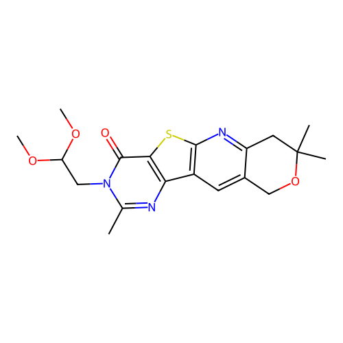 C19H23N3O4S structure