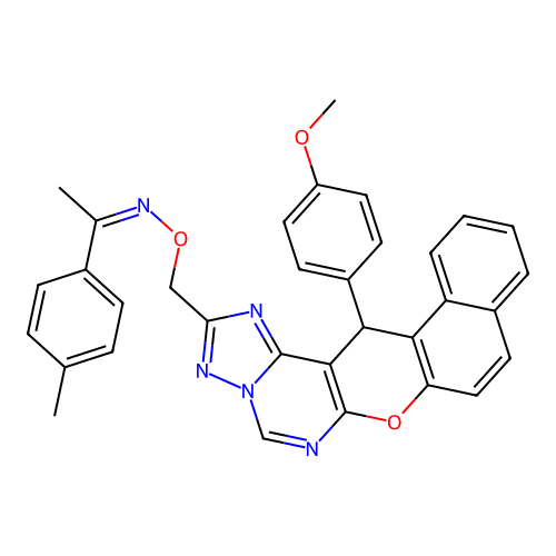 C33H27N5O3 structure