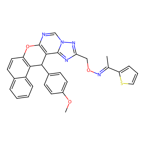 C30H23N5O3S structure