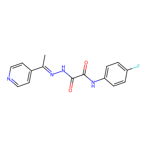 C15H13FN4O2 structure