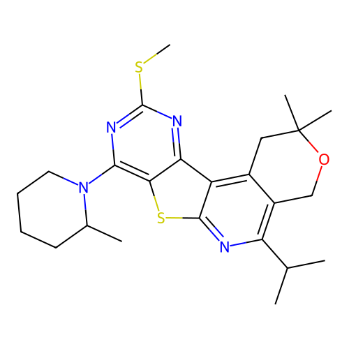 C24H32N4OS2 structure